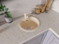 Chiuvetă de bucătărie Dr.Gans Dora Dune imaginea #2 — magazin online Desire.md