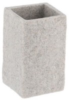 Pahar pentru periuțe de dinți Tendance Grey Stone (49902)