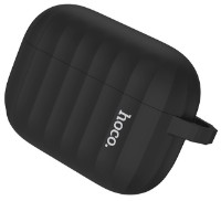 Husă pentru căști Hoco WB20 Fenix for Airpods Pro Black imaginea #1 — magazin online Desire.md