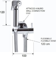Гигиенический душ Remer RB100S02 фото №2 — интернет-магазин Desire.md