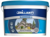 Декоративная штукатурка Brilliant Silikon Dekor KP Barașec Alb 25kg фото №2 — интернет-магазин Desire.md