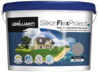 Tencuială decorativă siliconică Brilliant Silikon Rlex Proiect Barașec 25kg