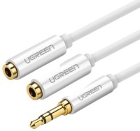 Кабель Ugreen Splitter Stereo 25cm AV134 White (10739) фото №1 — интернет-магазин Desire.md