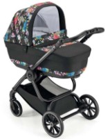 Коляска Cam SoloPerTe 2in1 Techno Milano Black Flowers/Black (ART978-T551/V90S) фото №1 — интернет-магазин Desire.md