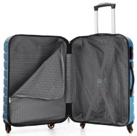 Чемодан CCS 5177 M Blue фото №5 — интернет-магазин Desire.md