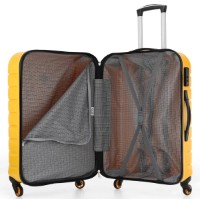 Valiză CCS 5177 M Yellow imaginea #5 — magazin online Desire.md