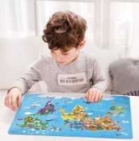 Пазл Classic World  48 World Map (40017) фото №3 — интернет-магазин Desire.md