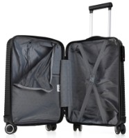 Valiză CCS 5224 M Black imaginea #5 — magazin online Desire.md