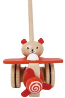 Jucarie de impins si tras Classic World Airplane (10506) imaginea #3 — magazin online Desire.md