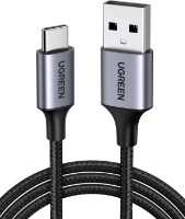 Cablu USB Ugreen USB-A to Type-C 2m Black (60128)