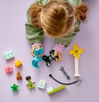 Set de construcție Lego Duplo: Wind Turbine and Electric Car (10985) imaginea #4 — magazin online Desire.md