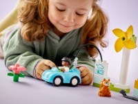 Set de construcție Lego Duplo: Wind Turbine and Electric Car (10985) imaginea #5 — magazin online Desire.md