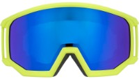 Лыжные очки Uvex Athletic FM Lime Mat/Blue фото №2 — интернет-магазин Desire.md