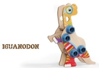 Конструктор Quercetti Wood Dino (80731) фото №6 — интернет-магазин Desire.md