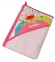 Полотенце для детей Tega Baby Monters Pink 100x100 (MN-008) фото №1 — интернет-магазин Desire.md