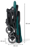 Коляска Kinderkraft Nature Vibes Indy Green (KSINDYNAGRE0000) фото №6 — интернет-магазин Desire.md