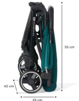 Коляска Kinderkraft Nature Vibes Nubi Green (KSNUBINAGRE0000) фото №6 — интернет-магазин Desire.md