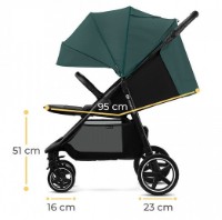 Коляска Kinderkraft Nature Vibes Route Green (KSROUTNAGRE0000) фото №6 — интернет-магазин Desire.md