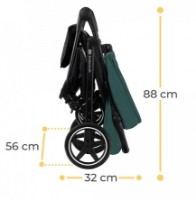 Коляска Kinderkraft Nature Vibes Route Green (KSROUTNAGRE0000) фото №7 — интернет-магазин Desire.md