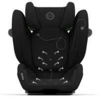 Детское автокресло Cybex Solution G i-Fix Moon Black (522002275) фото №3 — интернет-магазин Desire.md