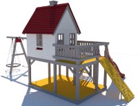 Игровой комплекс Kidigo Домик Принцессы (11914) фото №4 — интернет-магазин Desire.md