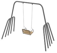 Детские качели Kidigo Осьминог (12211) фото №6 — интернет-магазин Desire.md