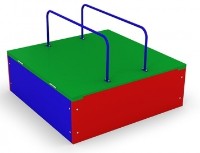 Песочница Kidigo Раскладушка 120x120 фото №2 — интернет-магазин Desire.md