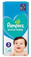 Scutece Pampers Active Baby Midi 3/54pcs