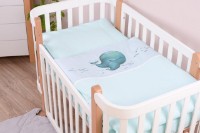 Lenjerie de pat pentru copii Veres Menthol Whale (154.7.08) imaginea #4 — magazin online Desire.md