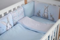 Lenjerie de pat pentru copii Veres Summer Bunny Blue (217.11) imaginea #4 — magazin online Desire.md