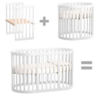 Pătuţ Veres ЛД14 Рим White imaginea #6 — magazin online Desire.md