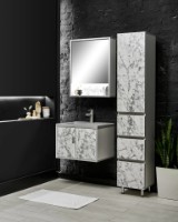 Dulap cu oglindă Sanmaximus 102 600 Bianco LED F imaginea #3 — magazin online Desire.md