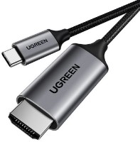 Кабель Ugreen MM142 Type-C to HDMI 1.5m Gray (50570)