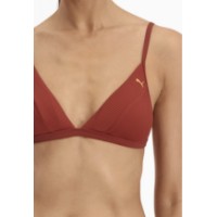Лиф Puma Swim Women Ribbed Triangle Top 1P Brown Combo M фото №3 — интернет-магазин Desire.md
