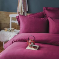 Постельное бельё Issimo Simply Family Burgundy фото №3 — интернет-магазин Desire.md