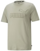 Мужская футболка Puma Ess+ Big Outline Tee Pebble Gray L
