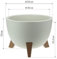 Цветочный горшок M Plastik Флориан М3187 фото №3 — интернет-магазин Desire.md