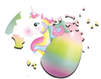 Игровой набор Ses Hatching Unicorns (25089S) фото №2 — интернет-магазин Desire.md