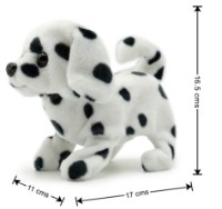 Jucărie de pluș Pugs At Play Spotty Walking Dog (PAP02) imaginea #5 — magazin online Desire.md