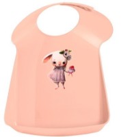 Слюнявчик Bytplast Пластишка Pink (45673)