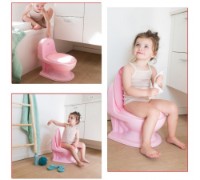 Детский горшок Nuby My Real Potty Pink (NV07007) фото №6 — интернет-магазин Desire.md