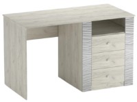 Masa de birou ML-Mobila Gamma 21 1200 ML Stejar Craft Alb imaginea #1 — magazin online Desire.md