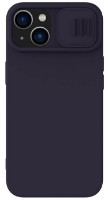 Чехол Nillkin Apple iPhone 14 CamShield Silky Silicone Case Dark Purple фото №1 — интернет-магазин Desire.md