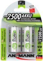 Батарейка Ansmann NiMH HR14 2500мАh 2pcs (5030912)