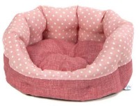 Лежак для собак и кошек Leopet Santorini (CP3211025) 45x35cm Pink