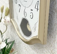 Настенные часы Rhythm CMJ494BR18 фото №3 — интернет-магазин Desire.md