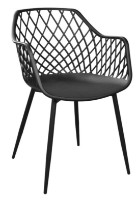 Scaun Deco SL-7019 Black/Black Legs imaginea #5 — magazin online Desire.md