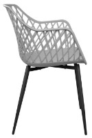 Scaun Deco SL-7019 Grey/Black Legs imaginea #2 — magazin online Desire.md