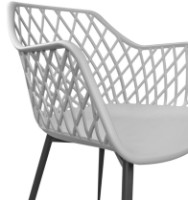 Scaun Deco SL-7019 Grey/Black Legs imaginea #4 — magazin online Desire.md