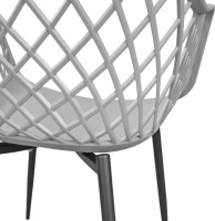 Scaun Deco SL-7019 Grey/Black Legs imaginea #5 — magazin online Desire.md